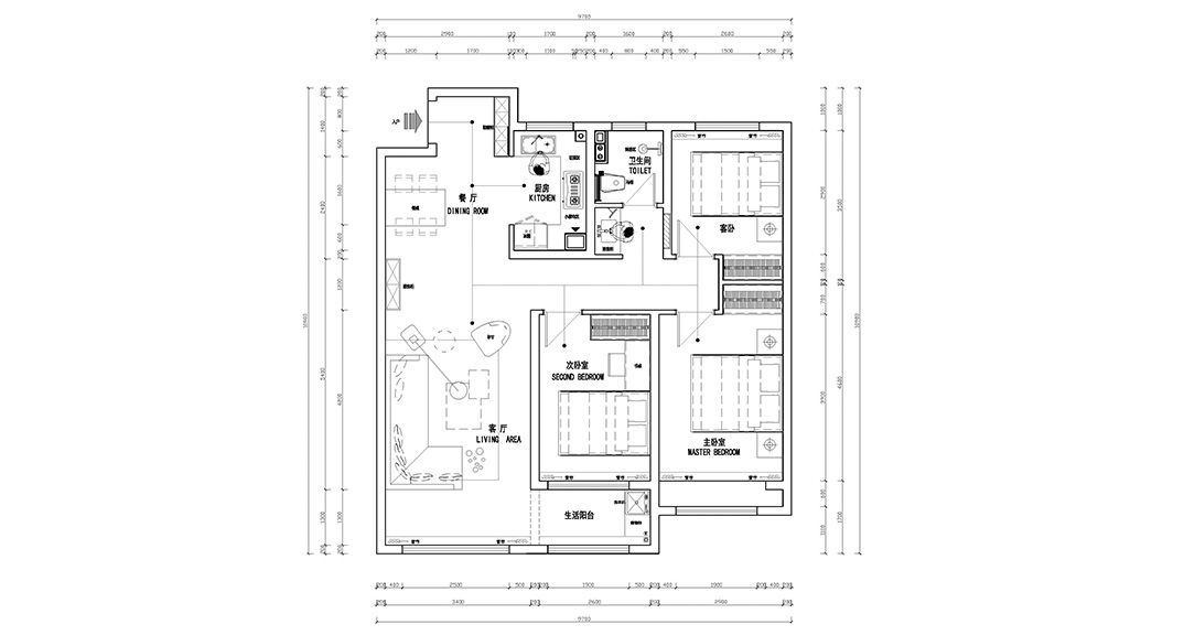 盛世華府126㎡三室兩廳戶(hù)型圖.jpg