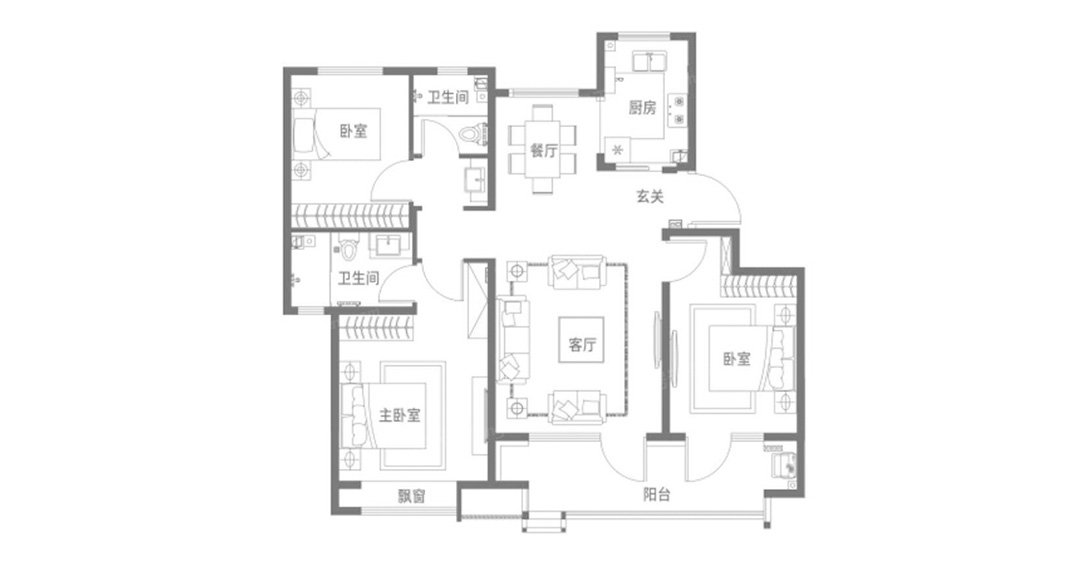 海信積米灣120㎡三室兩廳戶型圖.jpg